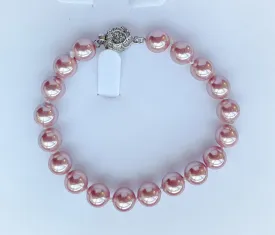 8mm Mother of Pearl Pearl Bracelet