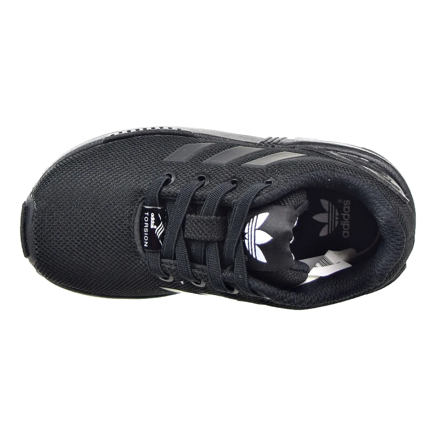 Adidas ZX Flux EL I Toddler Shoes Black/Black/Black