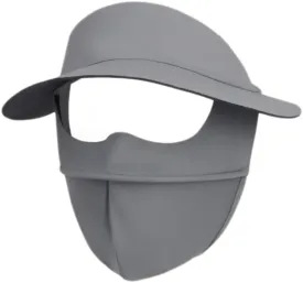 Breathable UV Face Cover Visor UPF 50  Women Summer Face Covering Eye Protection Sunscreen Mask Sports Face Cover