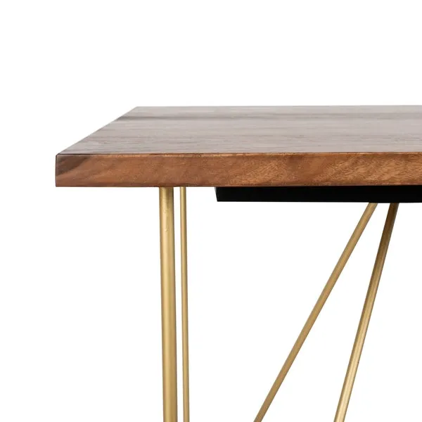 CAPTAIN HAIRPIN LEGS WOOD DINING TABLE