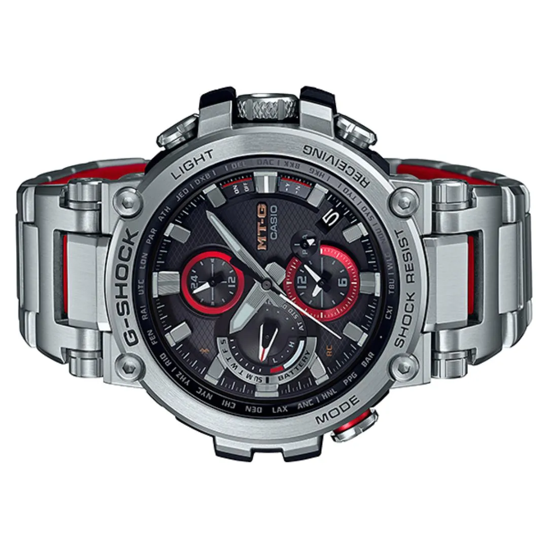 Casio Silver Analog Watch MTG-B1000D-1ADR