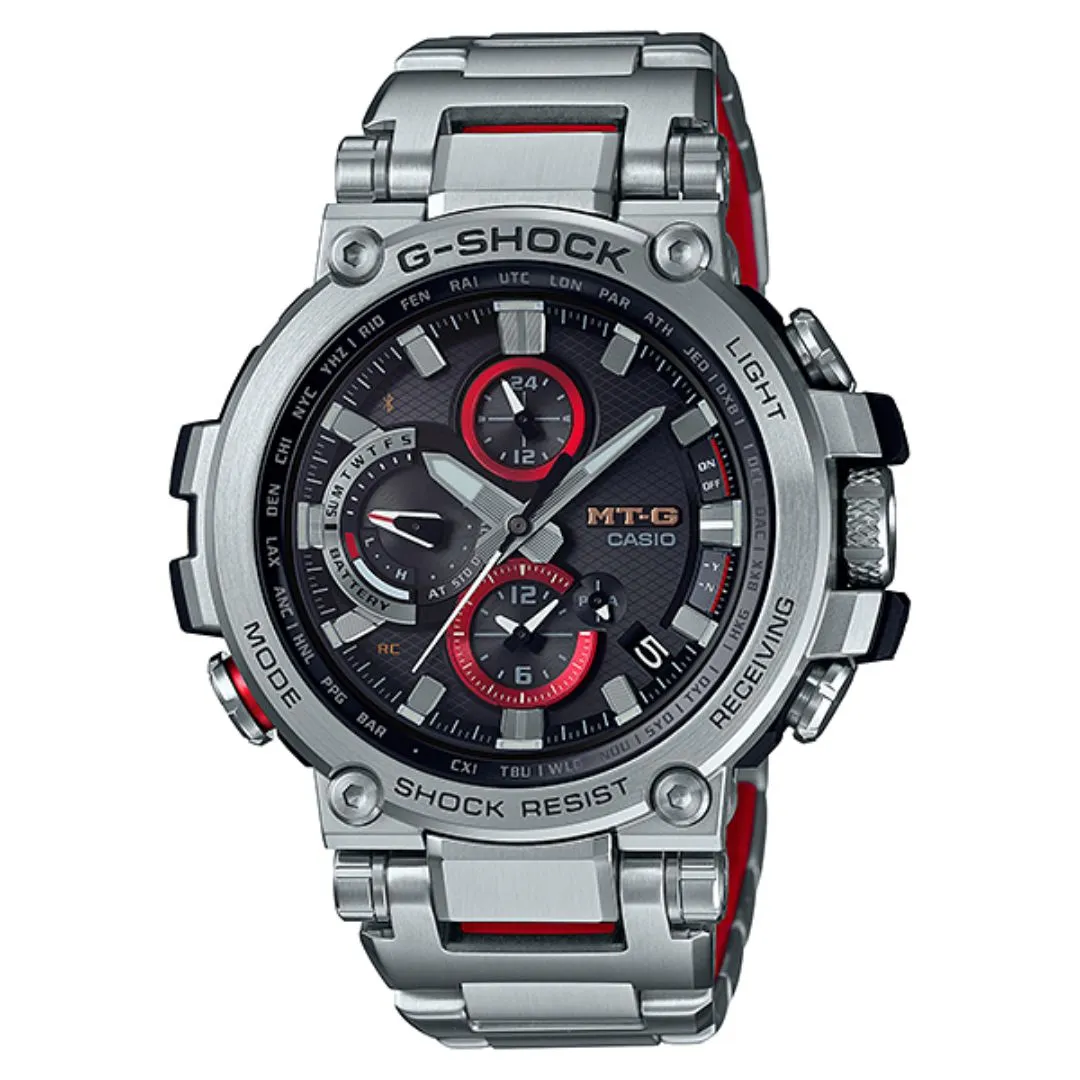 Casio Silver Analog Watch MTG-B1000D-1ADR