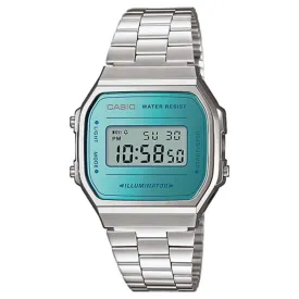 CASIO Unisex Classic Vintage Watch A168WEM-2EF