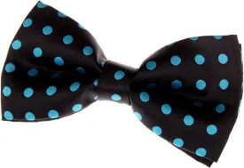 Classic Polka Dots Woven Microfiber Pre-tied Bow Tie (5")