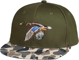 EDTREK Performance Outdoorsman Snapback Truck Hat with Flat Brim - Unique Animal Embroidery