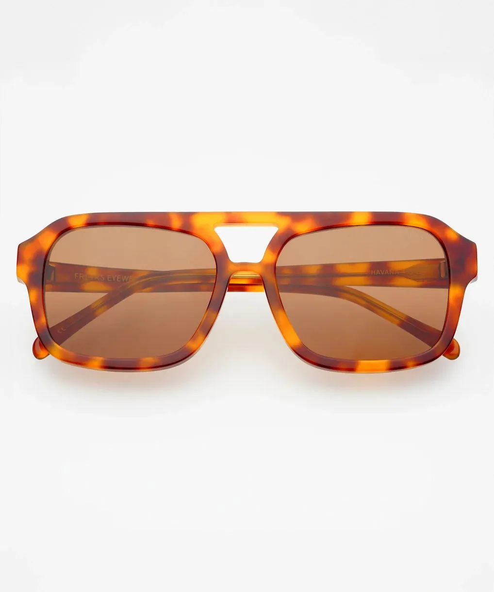 Freyrs Havana Sunglasses - Tortoise/Brown