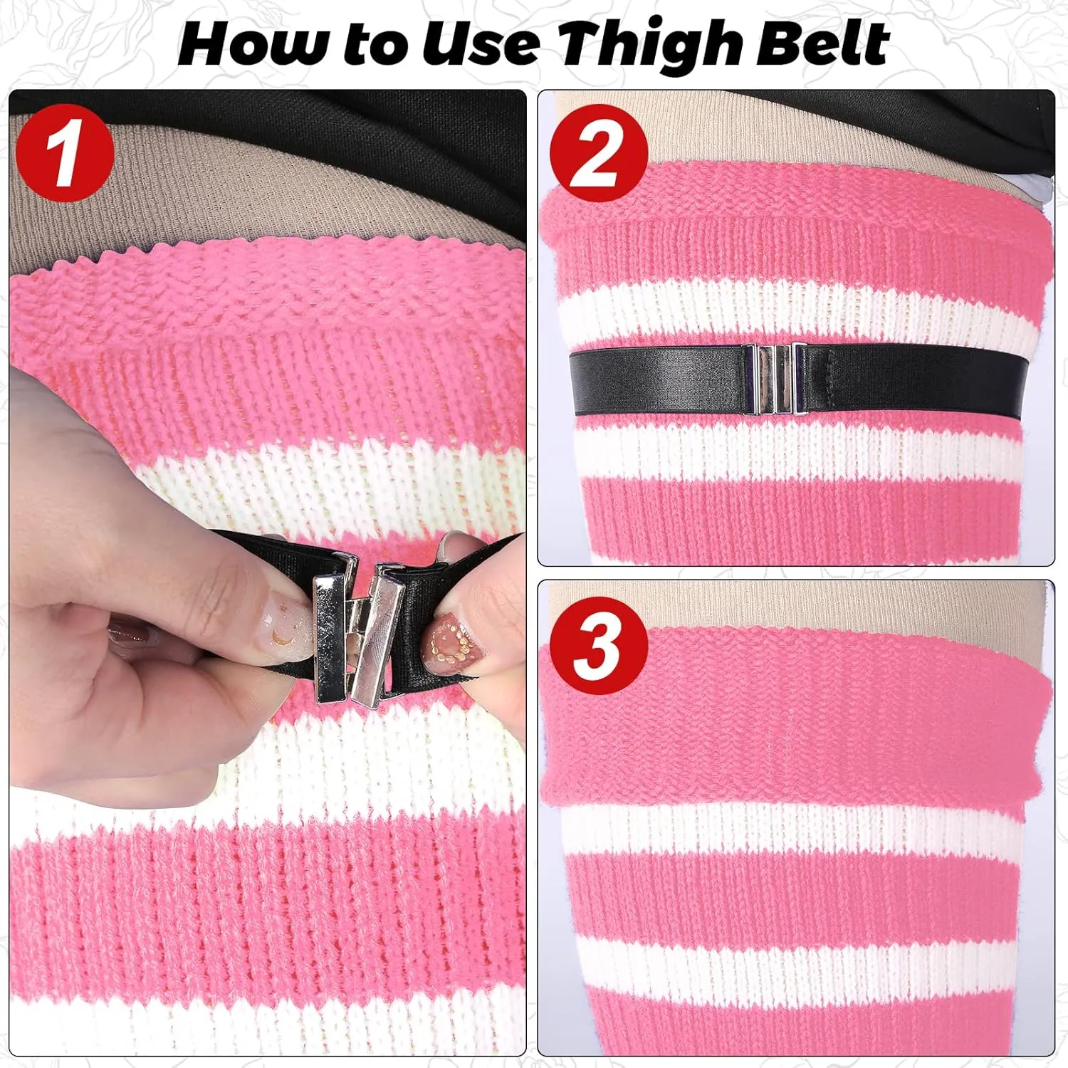 LOUSGUTA Plus Size Thigh High Socks for Thick Thighs- Extra Long Womens Cable Knitted Over Knee High Leg Warmer