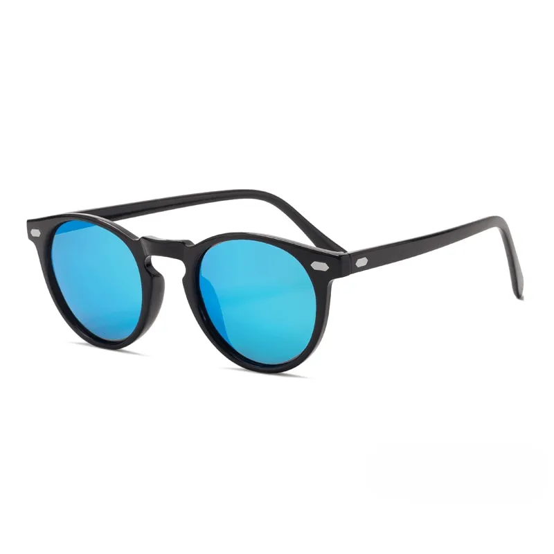 Miles Retro Wayfarer Polarized Sunglasses