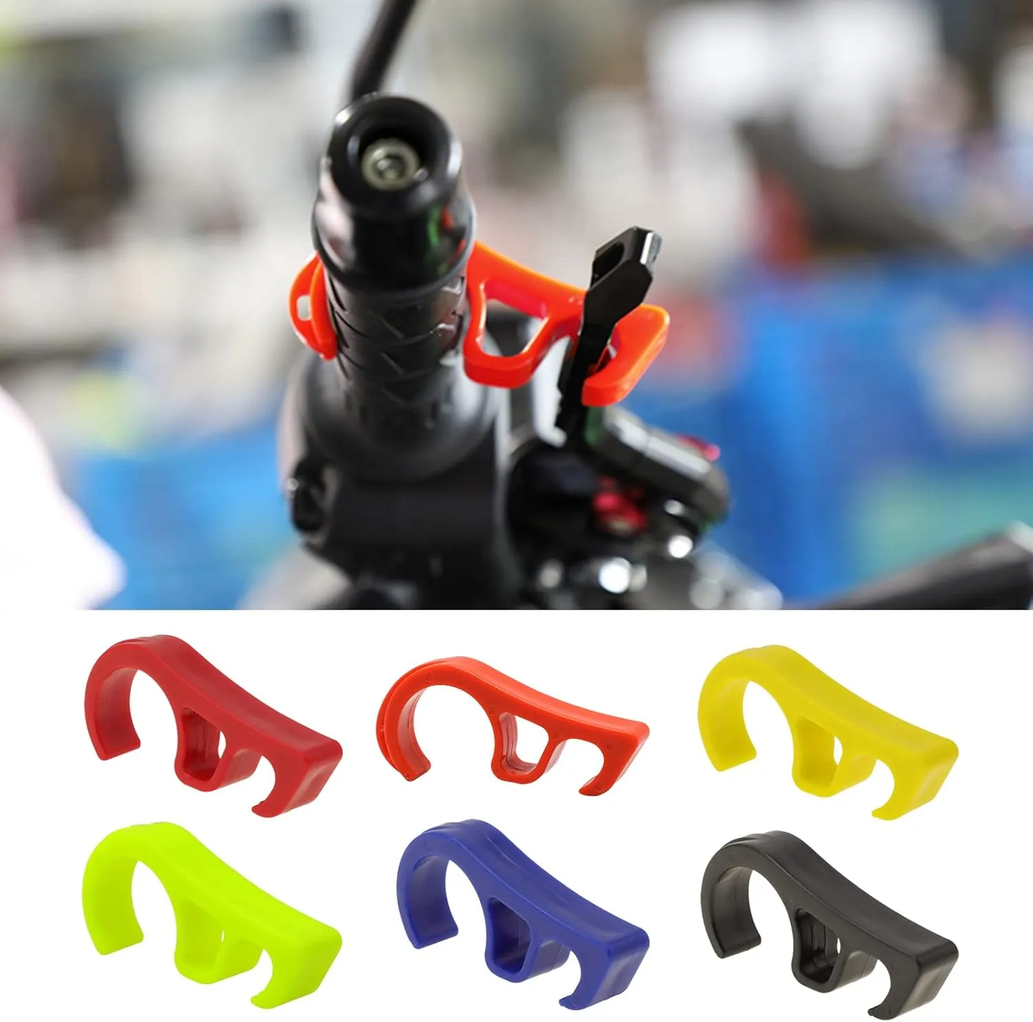 Motorcycle Parking Safety Lock Bike Buckle Brake Hook Brake Modified Slope Parking Hook Lock Accessories for Motorcycle Brake Hook Bike Buckle Parking Lock