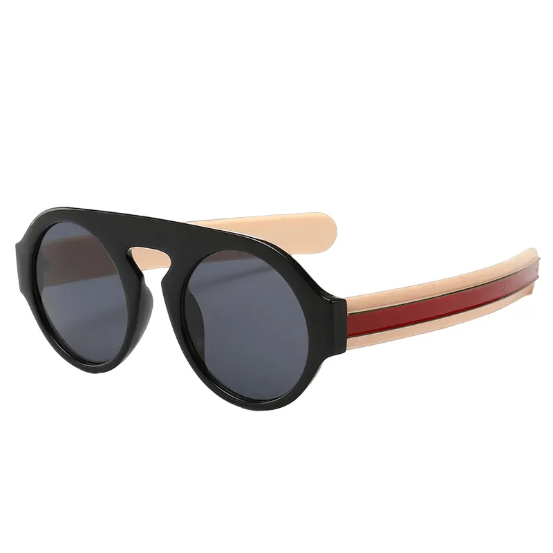 Owen Retro Round Sunglasses