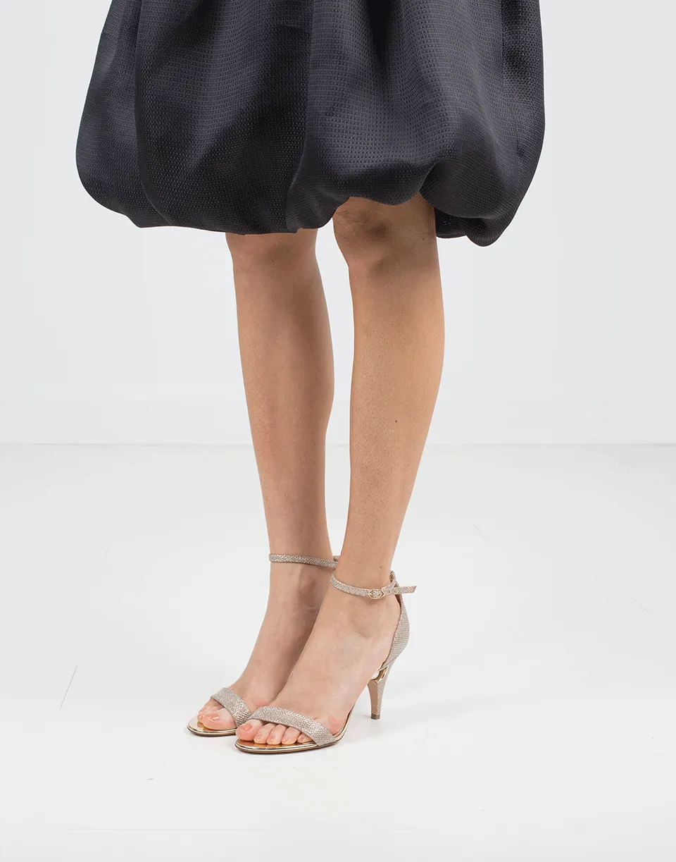 Penelope Pearl Lurex Sandal