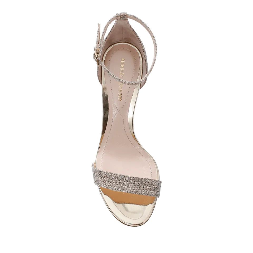 Penelope Pearl Lurex Sandal