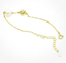Perfectly round Freshwater pearl bracelet
