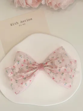 Pink Flower Lace / Single Item