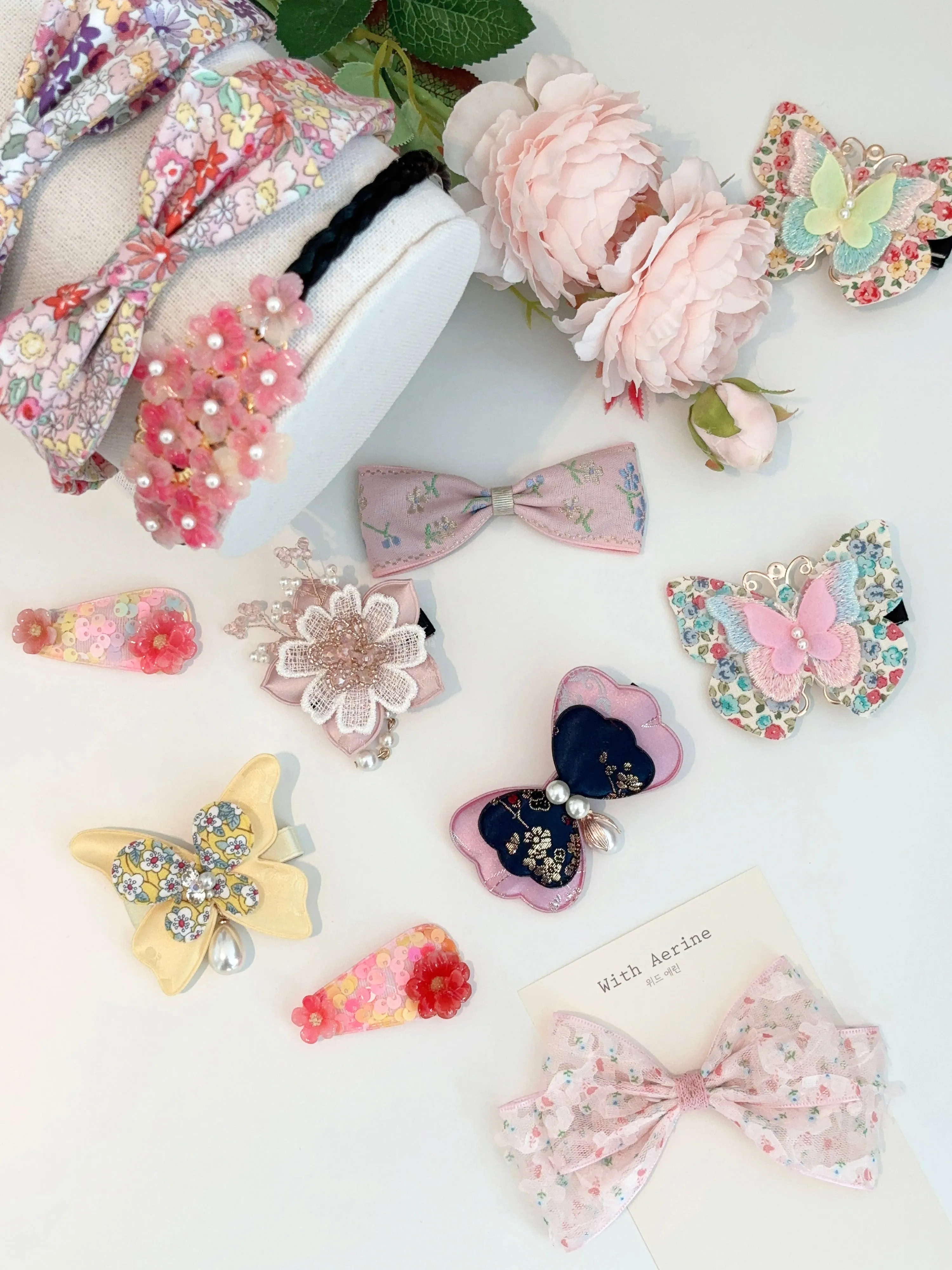 Pink Flower Lace / Single Item