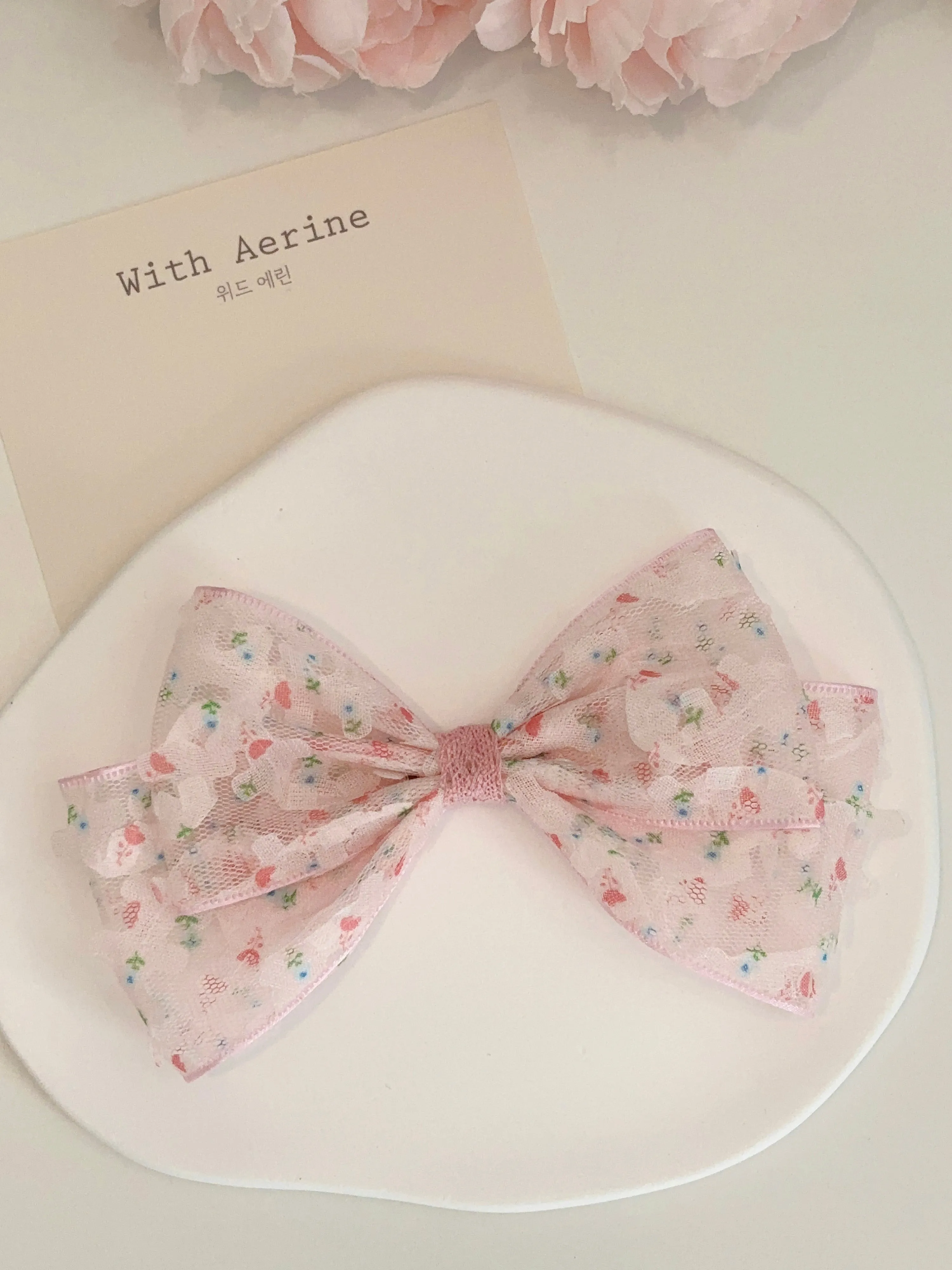Pink Flower Lace / Single Item