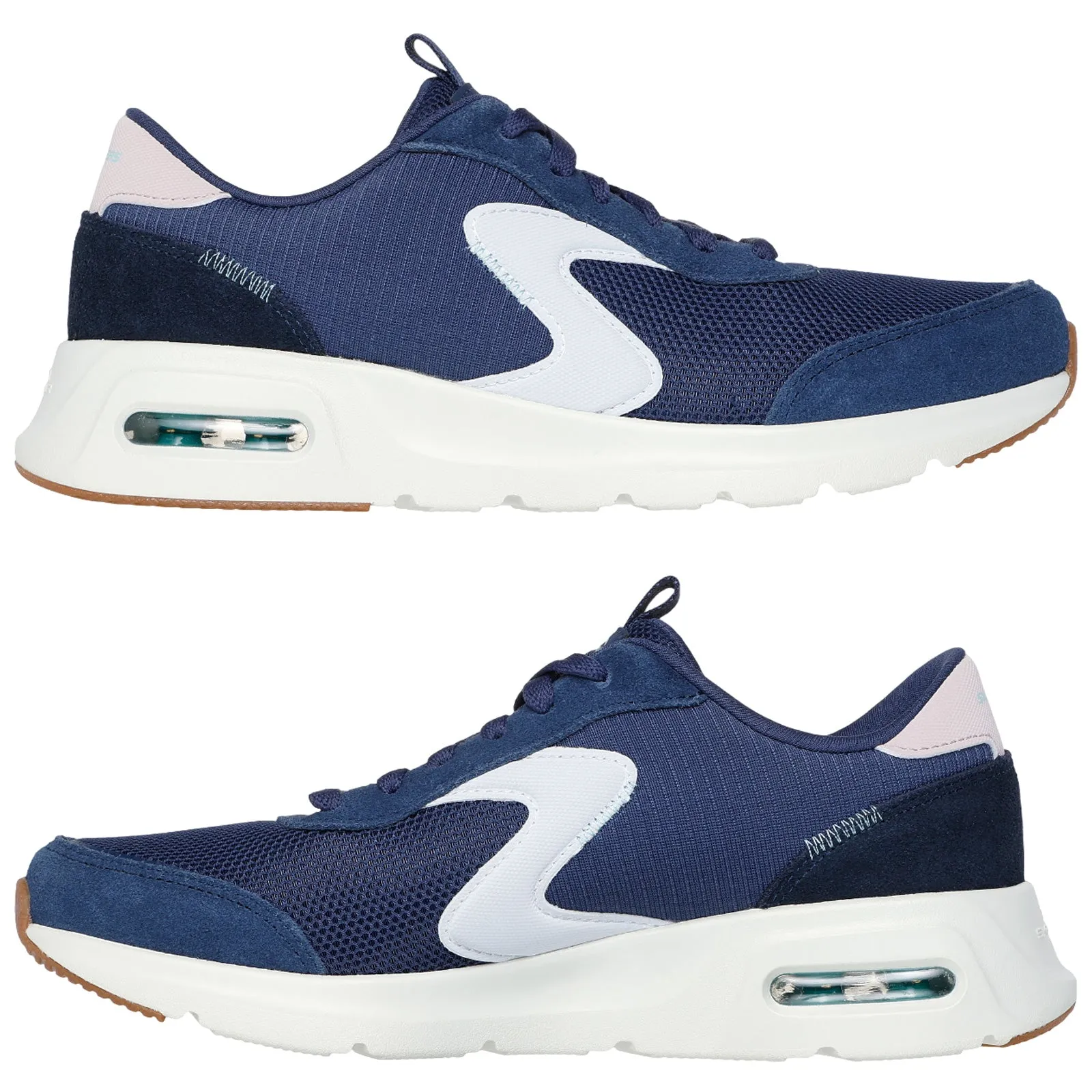 Skechers Ladies Skech-Air Court Air Wave Trainers