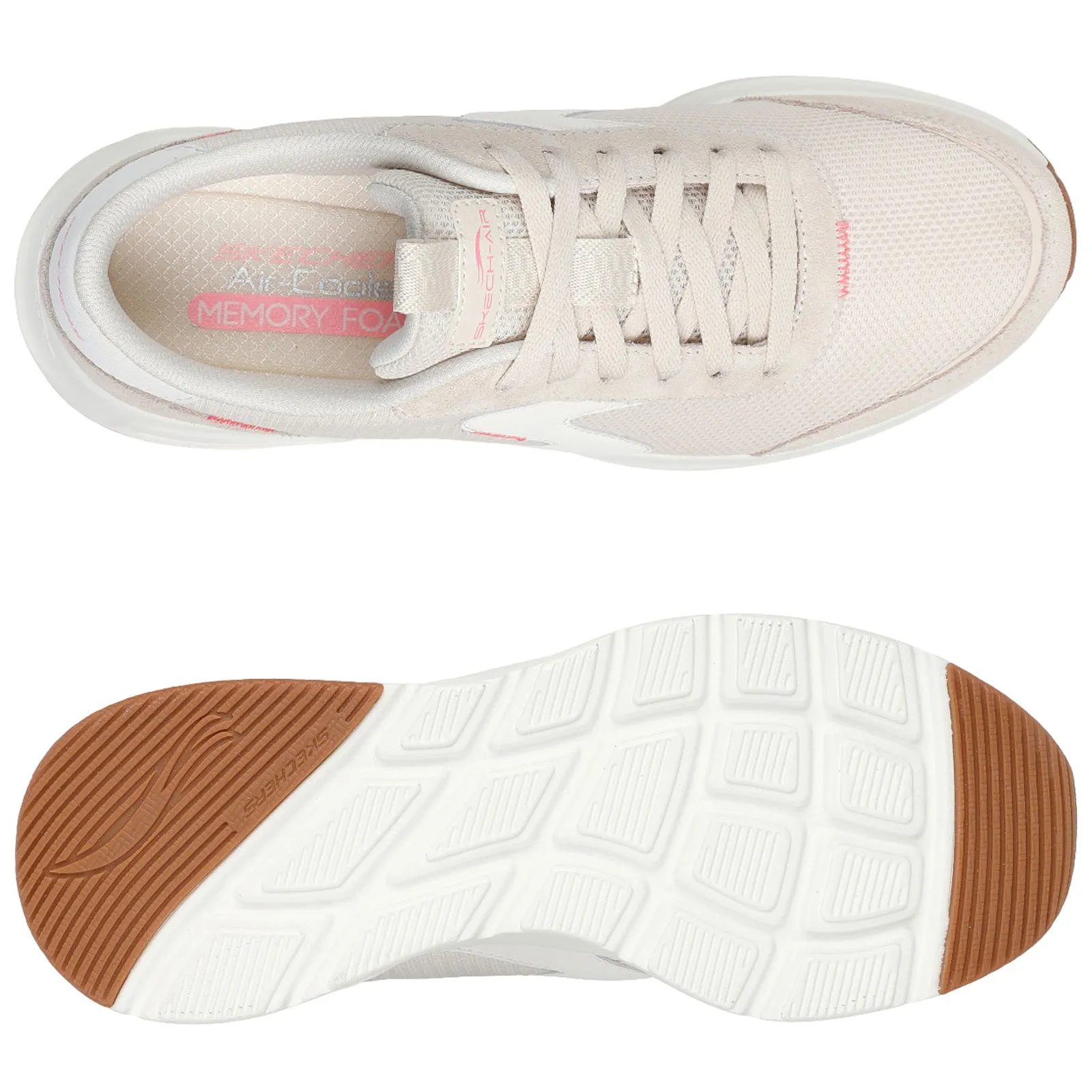 Skechers Ladies Skech-Air Court Air Wave Trainers
