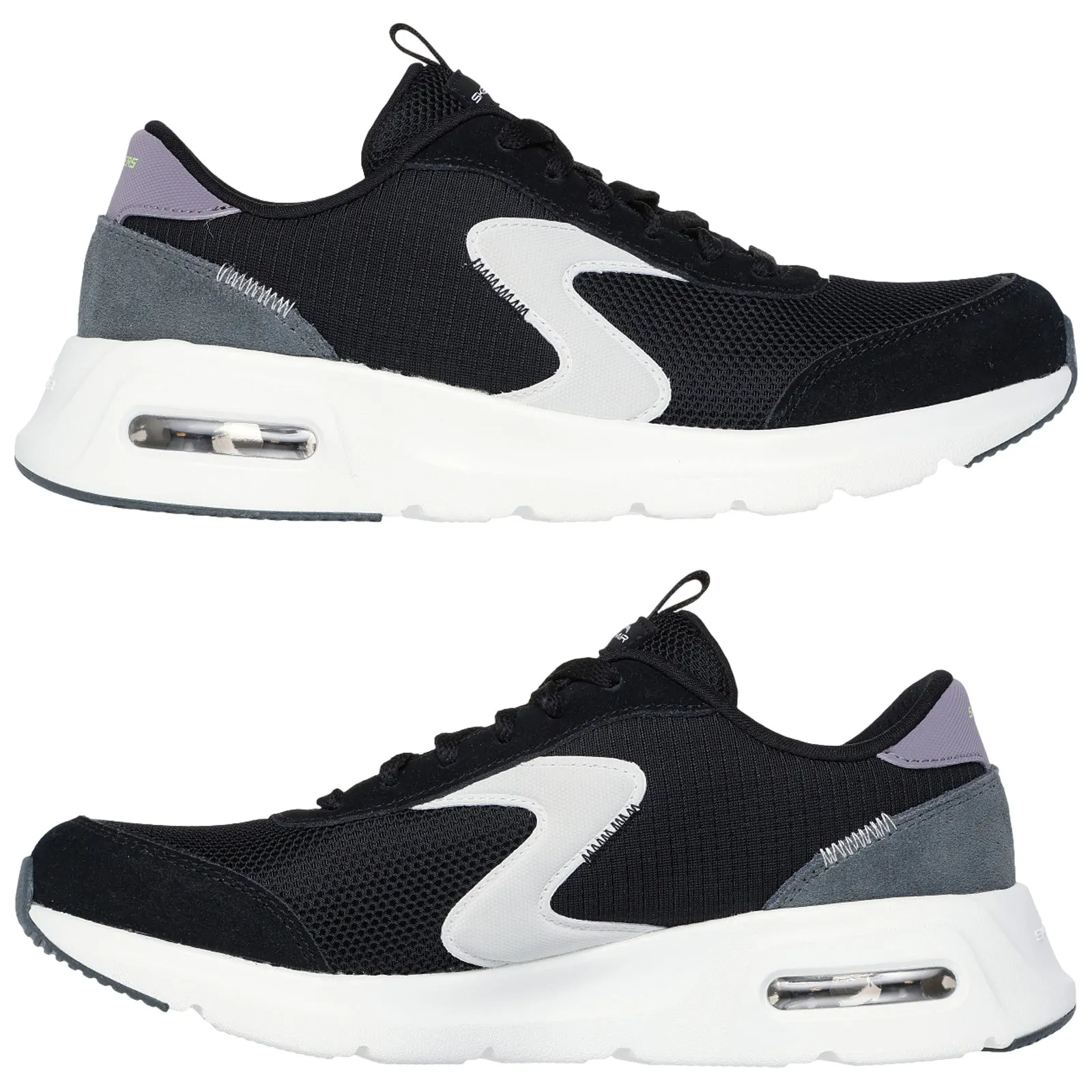 Skechers Ladies Skech-Air Court Air Wave Trainers