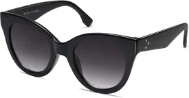 SOJOS Retro Oversized Cateye Sunglasses for Women Large Vintage Trendy Shades SJ2074