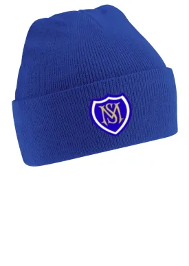 St Mary's Catholic Primary School Royal Blue Knitted Hat