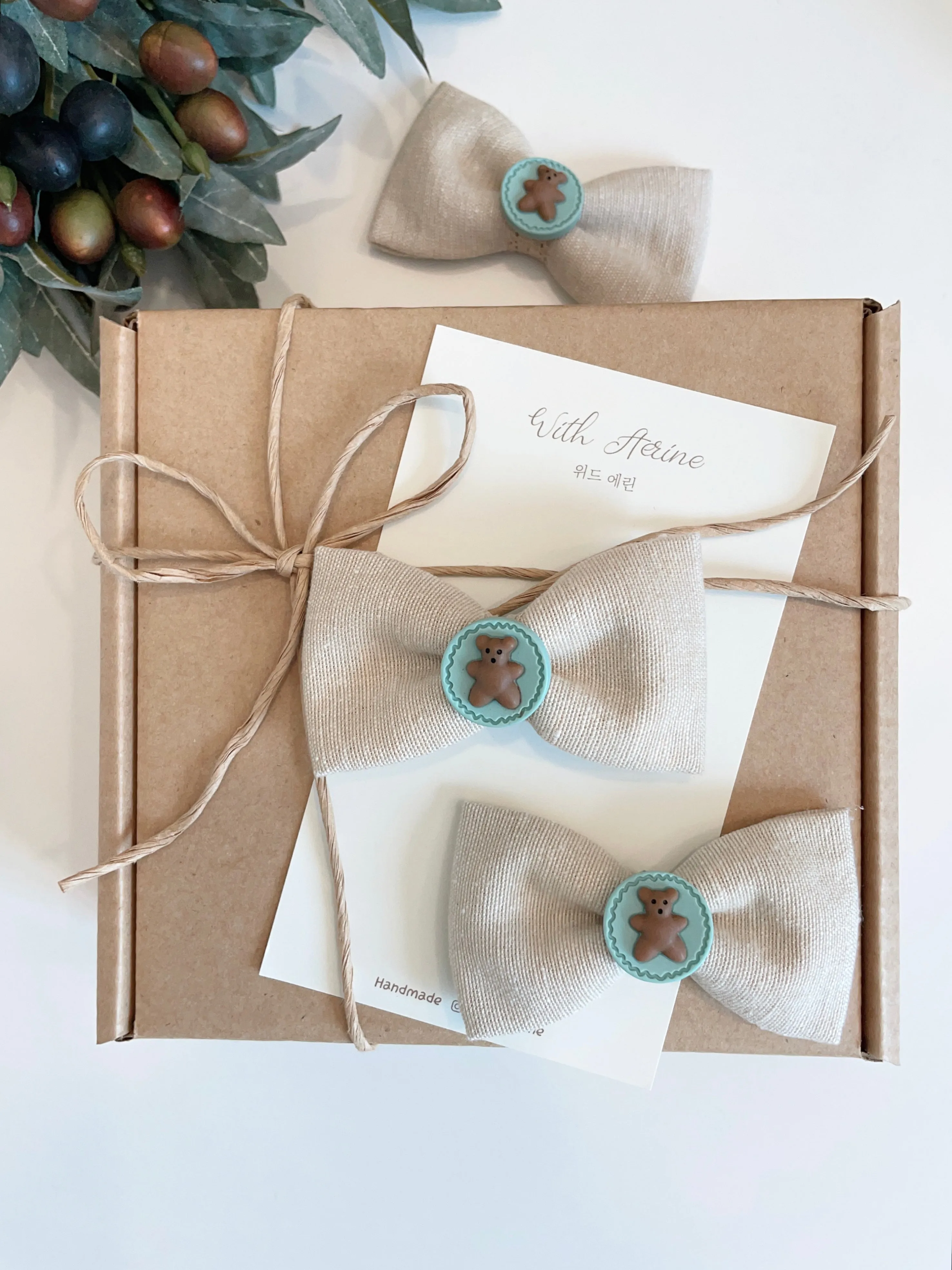 Teddy bow / Single Item