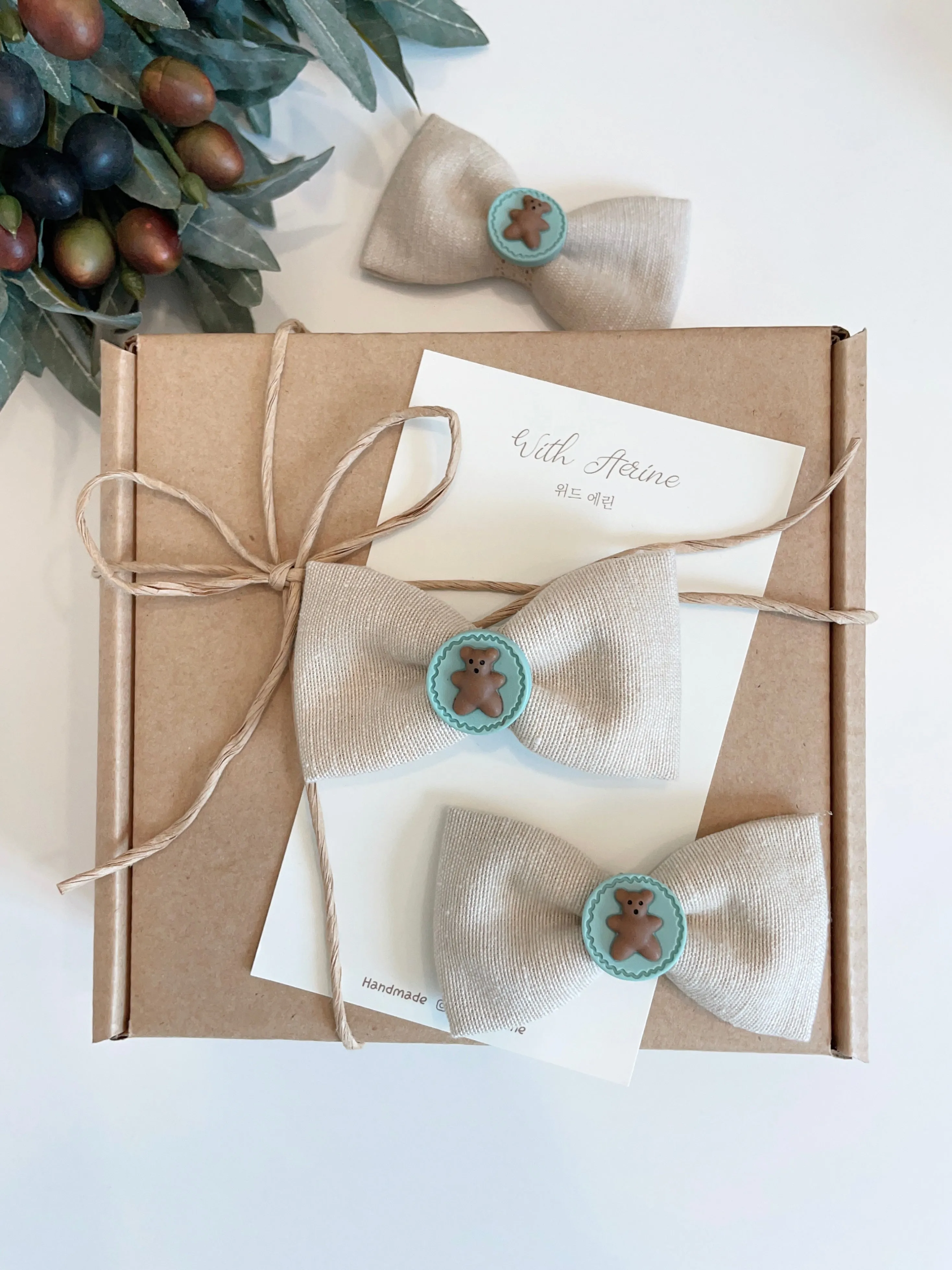 Teddy bow / Single Item