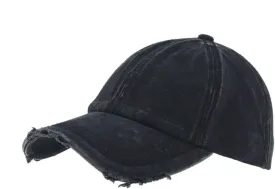 The Vintage Year Heavy Washed Wax Coated Cotton Adjustable Low Profile Men Women Baseball Cap
