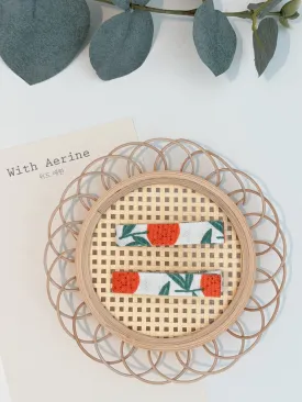 Tiny Tangerine Clip /Set of 2