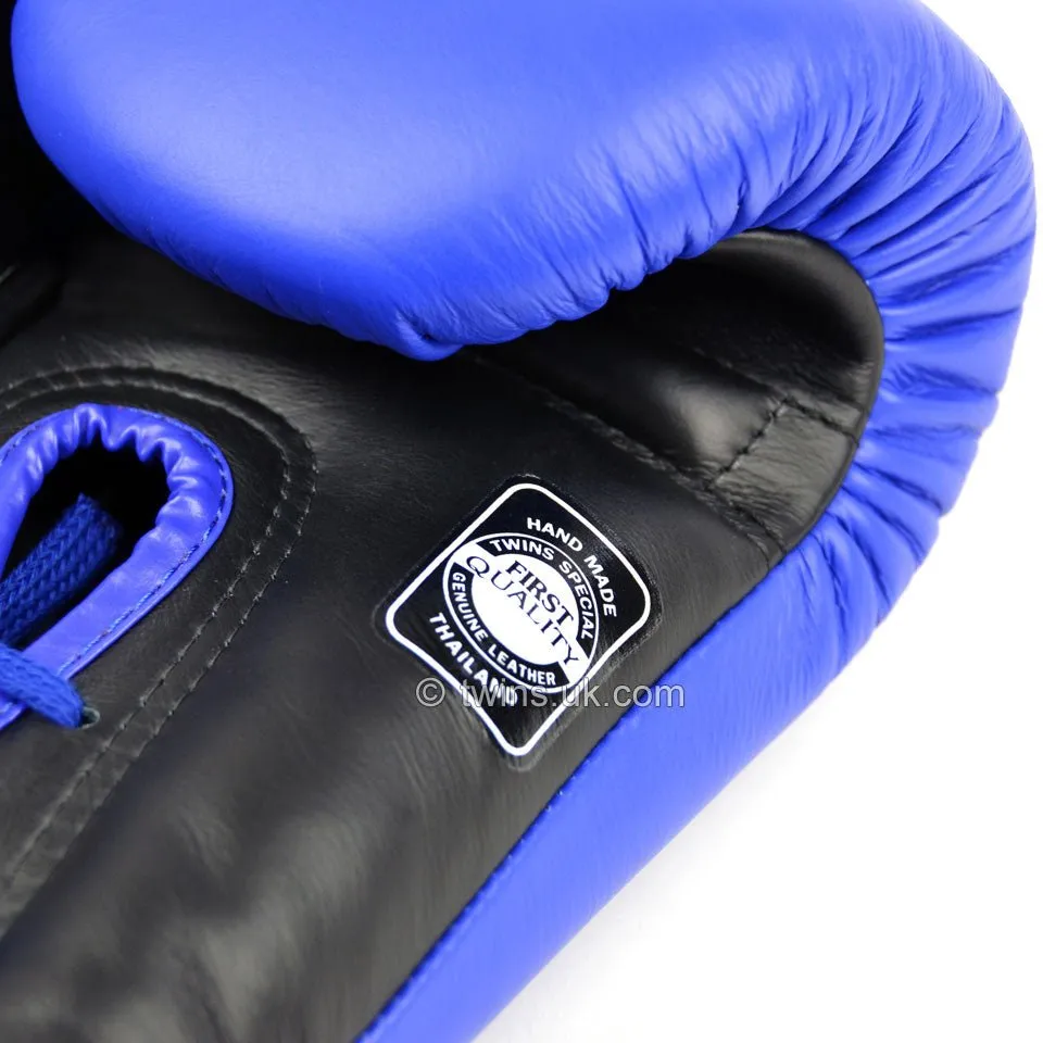 Twins BGLL1 Lace-up Competition Gloves Blue