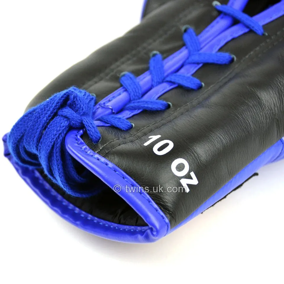 Twins BGLL1 Lace-up Competition Gloves Blue