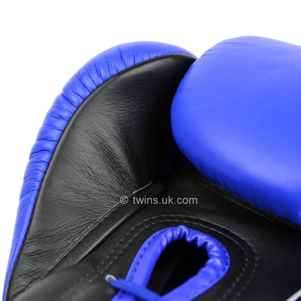 Twins BGLL1 Lace-up Competition Gloves Blue